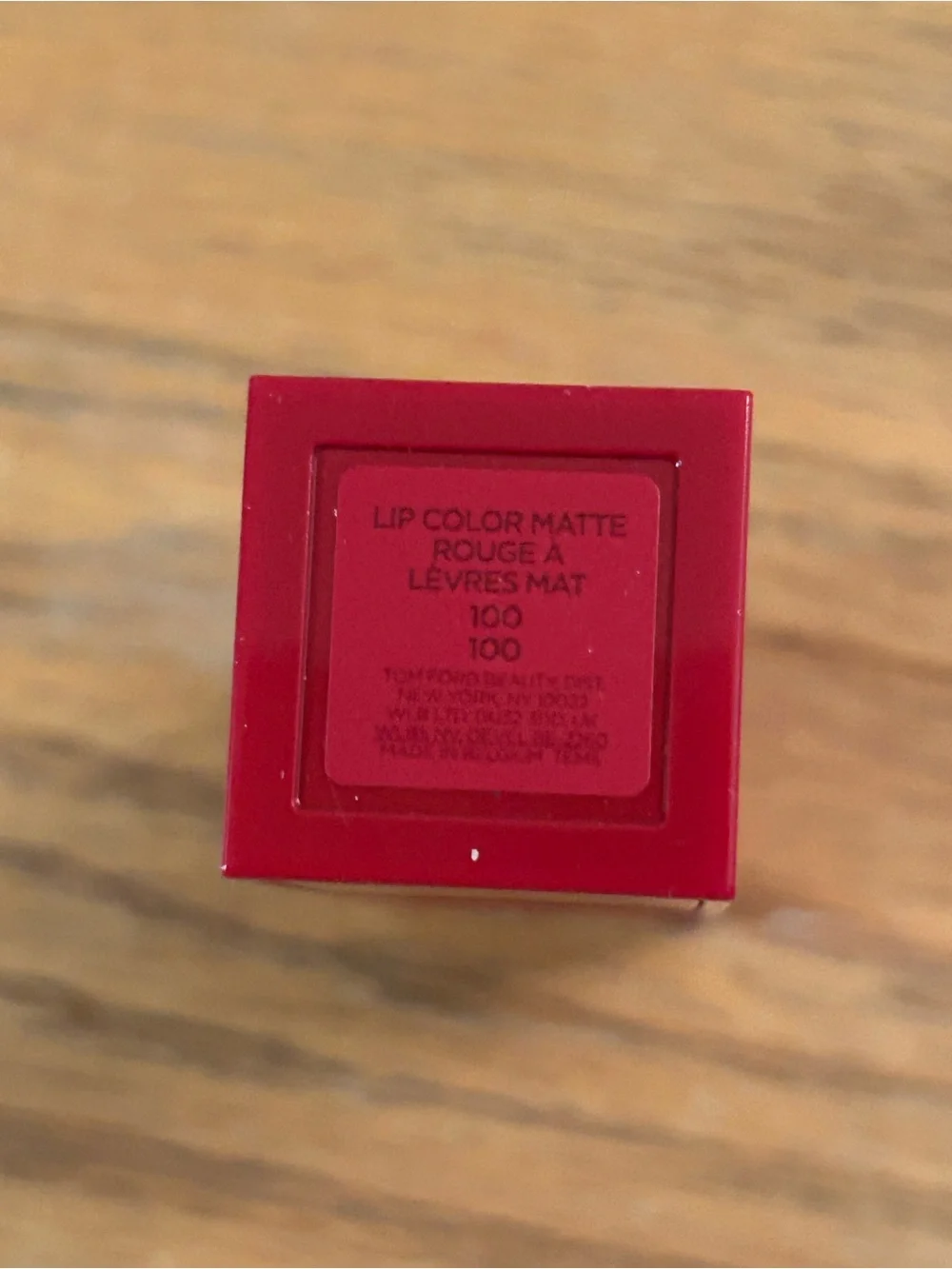 Tom Ford Lipstick NWT— Warm Matte Velvet Lipstick 100 100 (Matte)